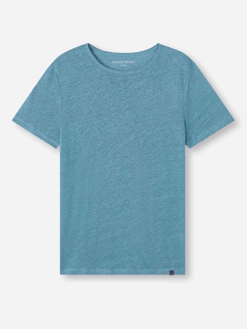Men's T-Shirt Jordan Linen Steel Blue - 1
