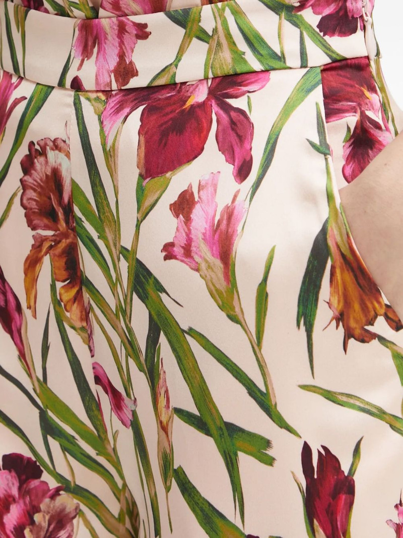 floral-print trousers 3