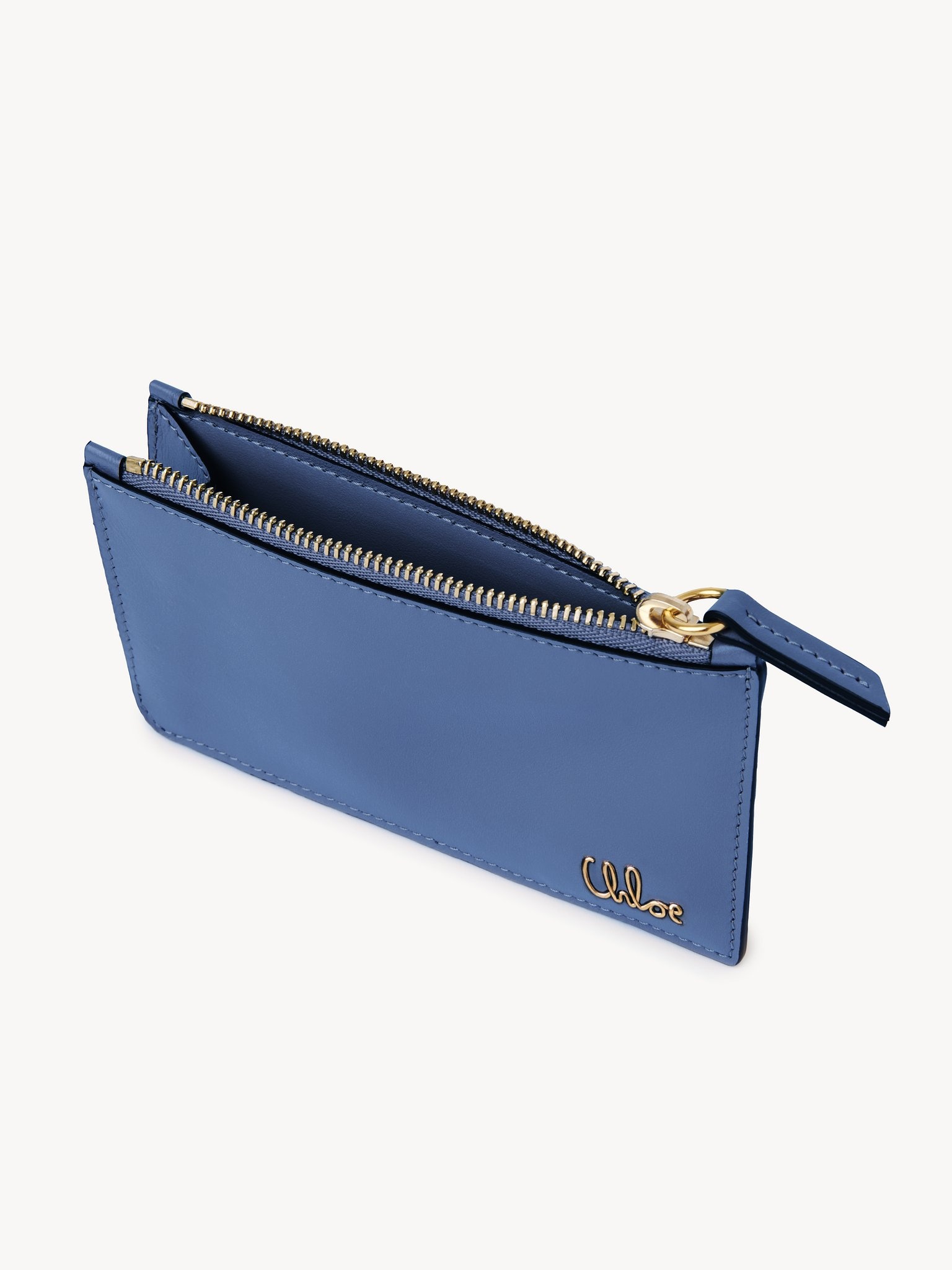 SMALL CHLOÉ ICONIC PURSE WITH CARD SLOTS IN SHINY LEATHER - 3