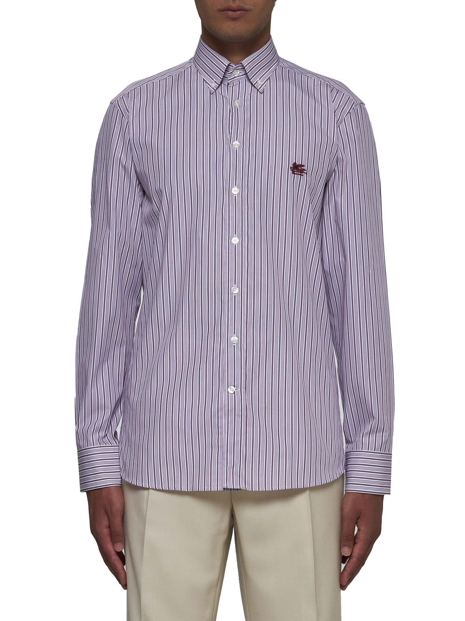 Roma striped cotton shirt - 3