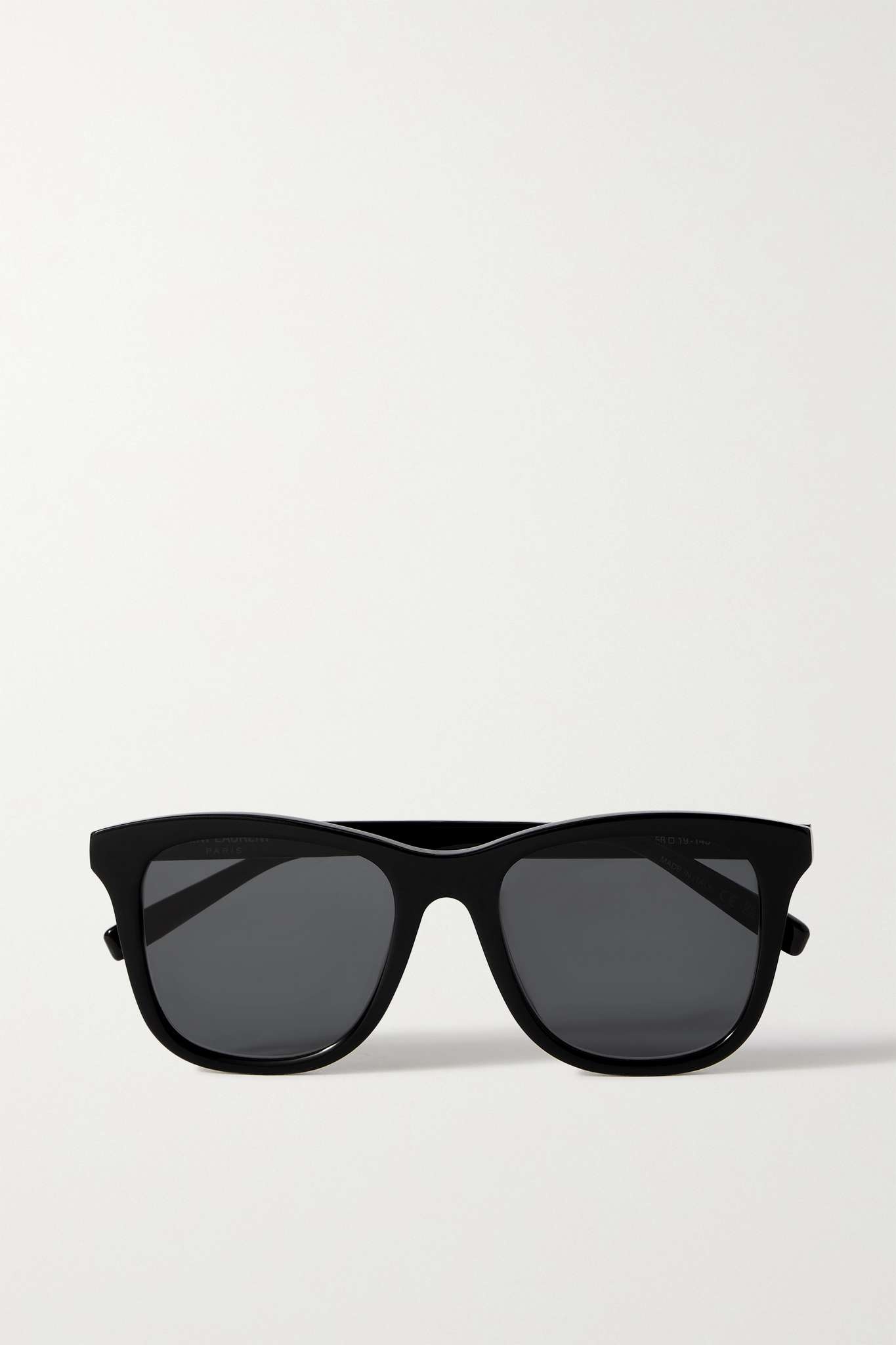 Square-frame acetate sunglasses - 1