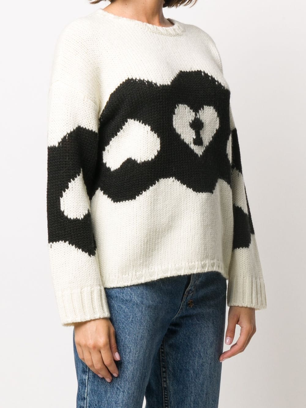 Chains and Padlocks motif knitted jumper - 4