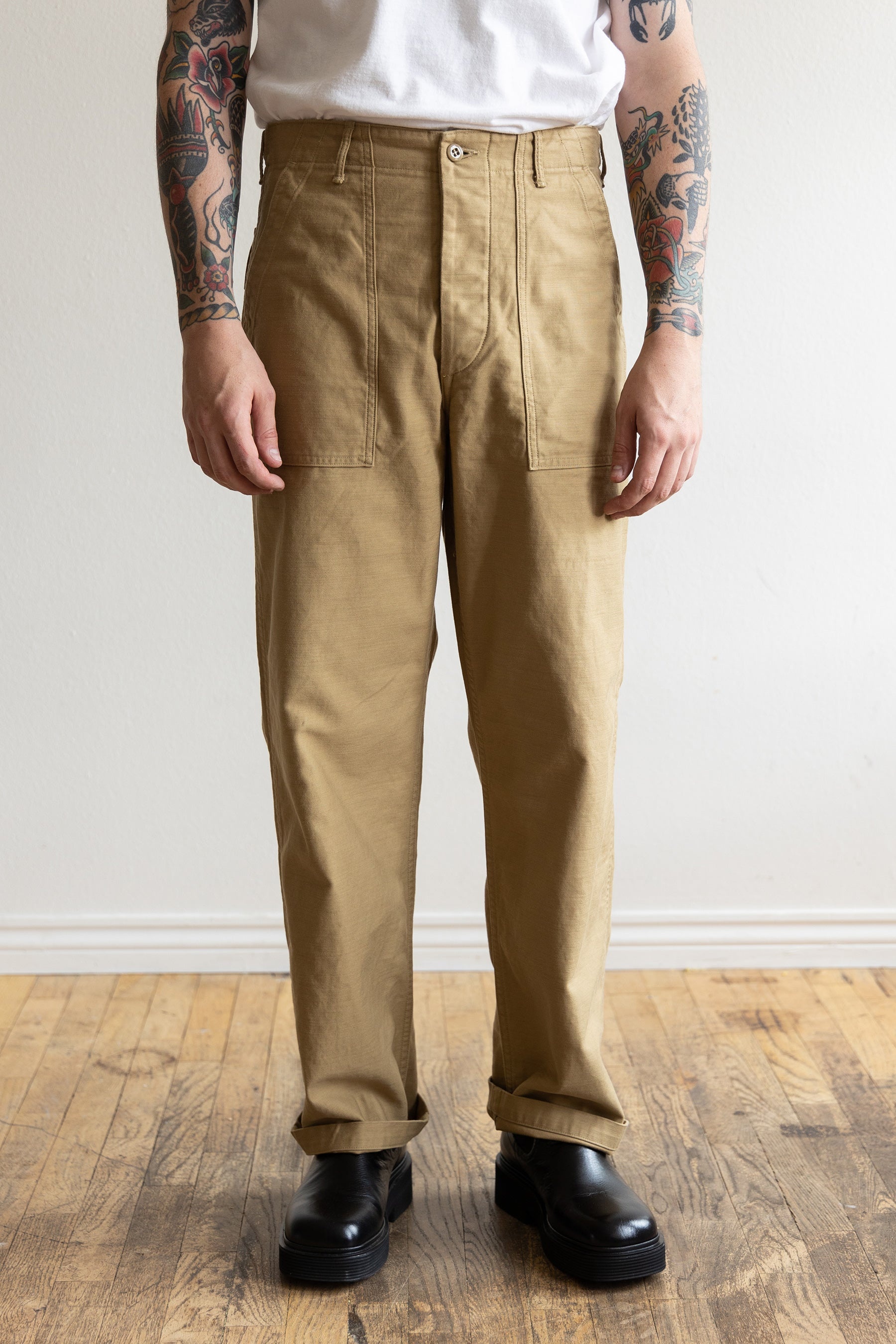 US Army Fatigue Pants (Regular Fit) - Khaki - 2