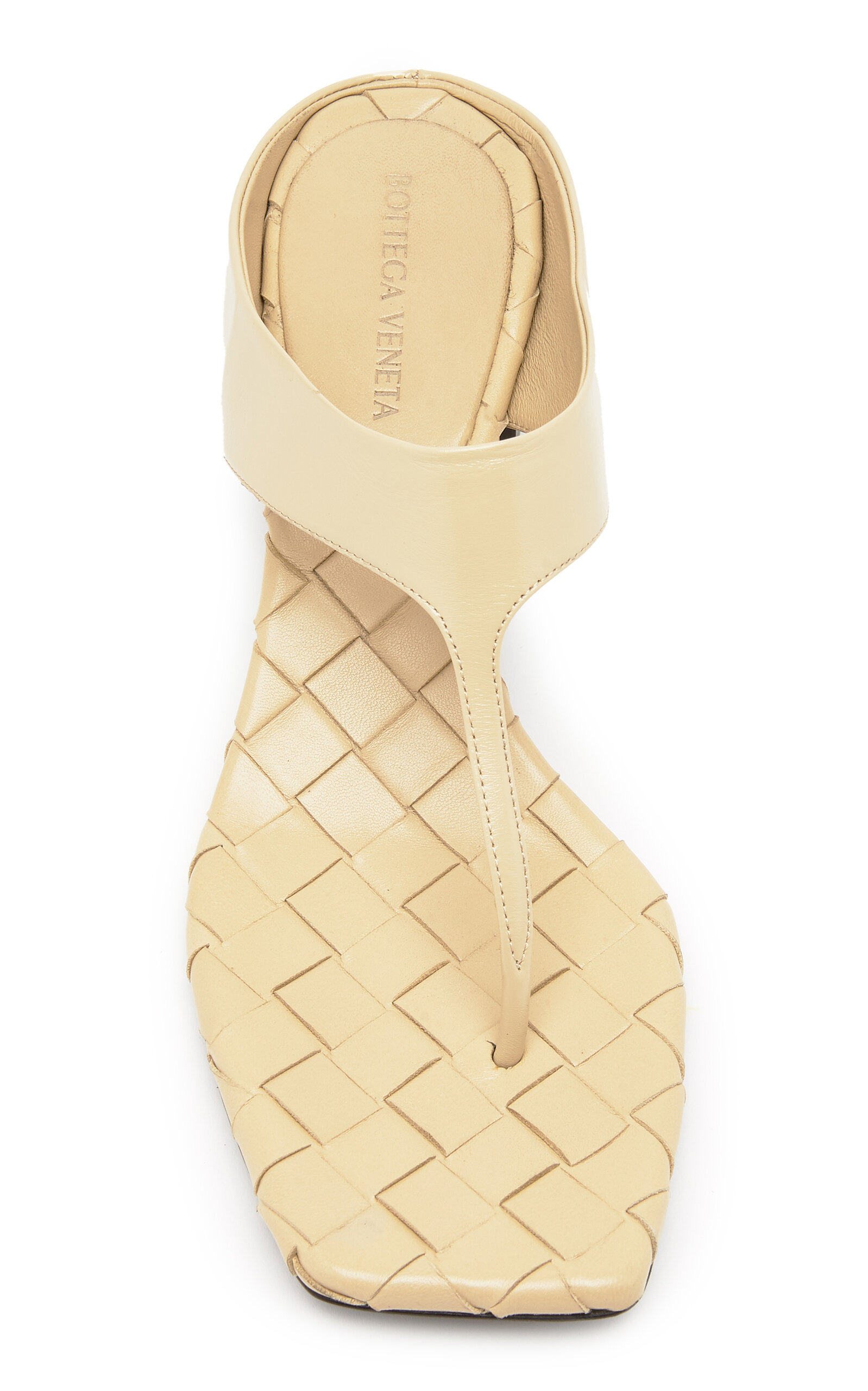 Leather Thong Sandals neutral - 3