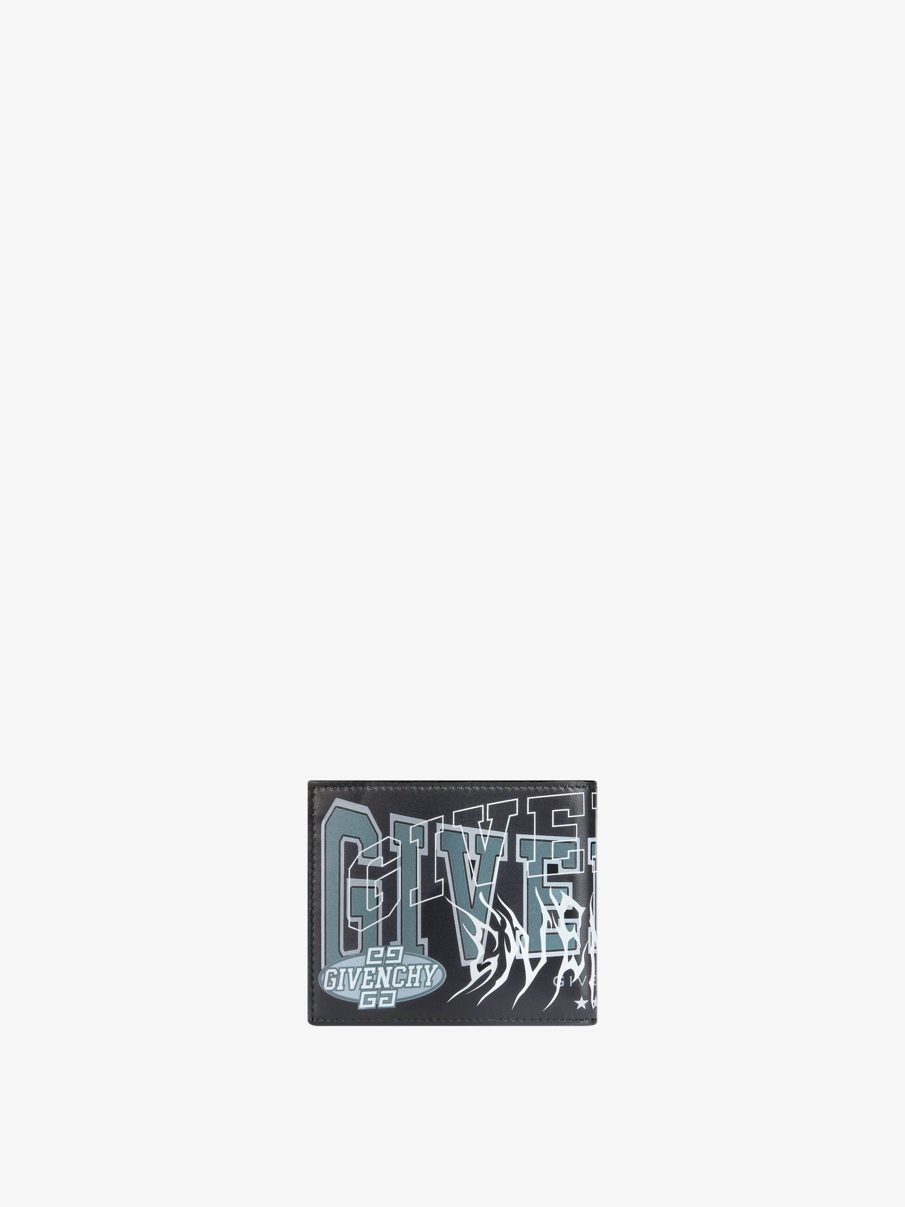WALLET IN MULTI LOGO LEATHER - 3