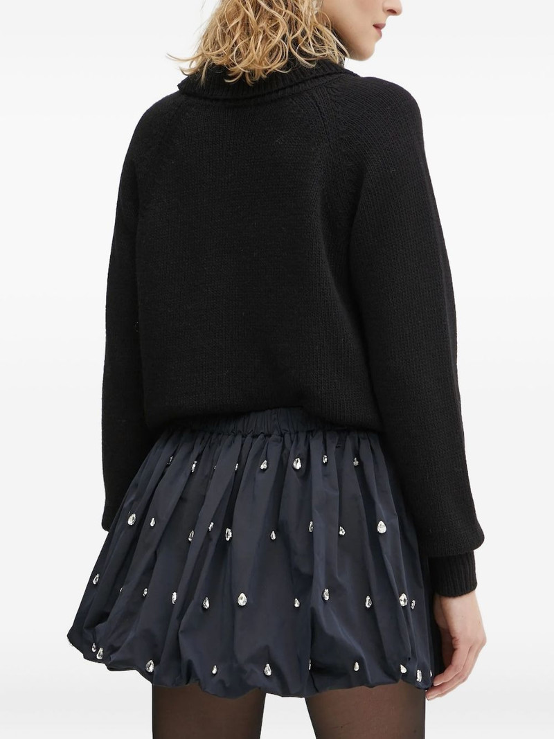 crystal-embellished bubble skirt 4