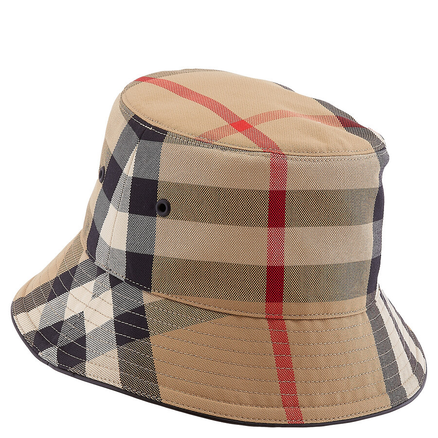 Burberry Men's Vintage Check Bucket Hat - 6