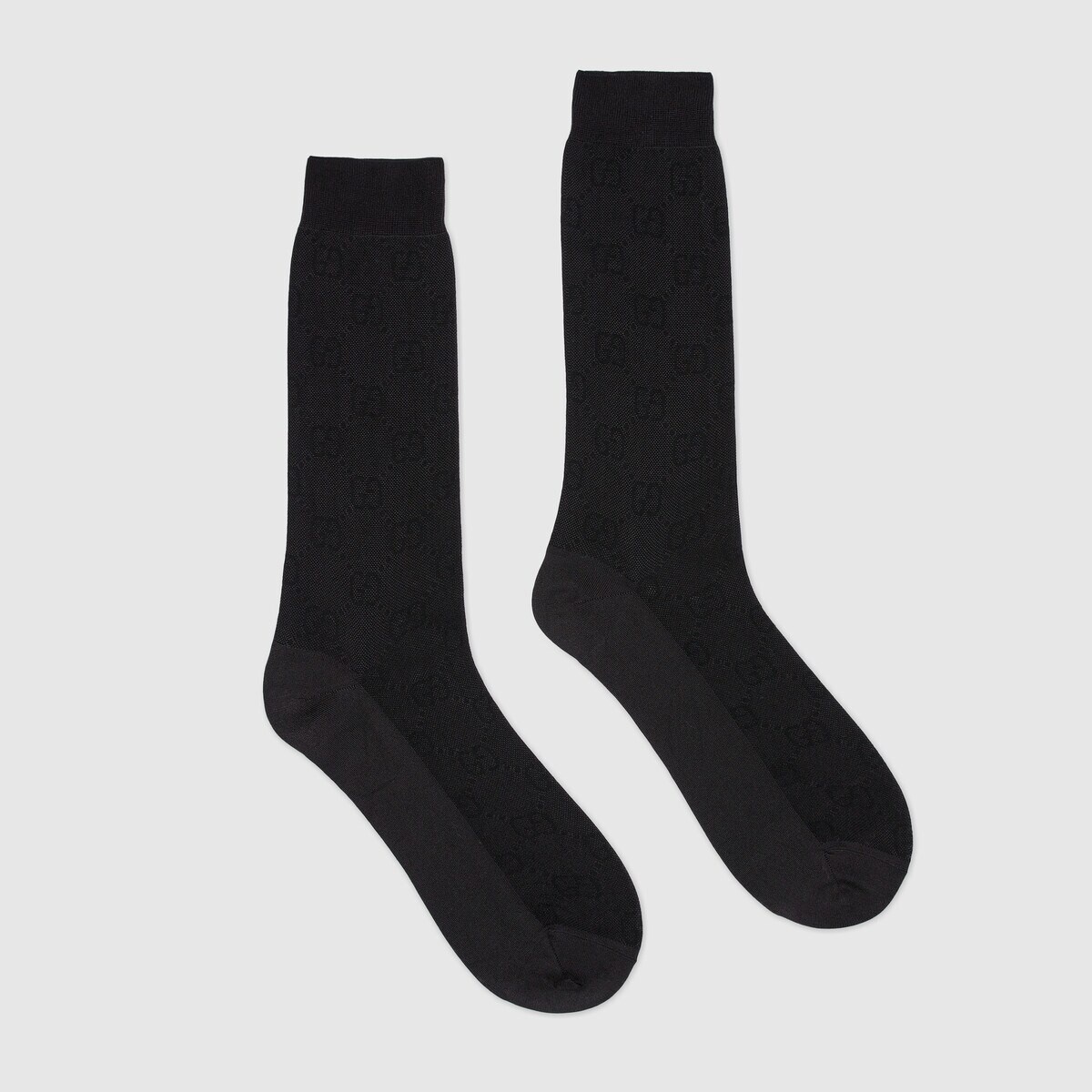 GG cotton silk jacquard socks - 2