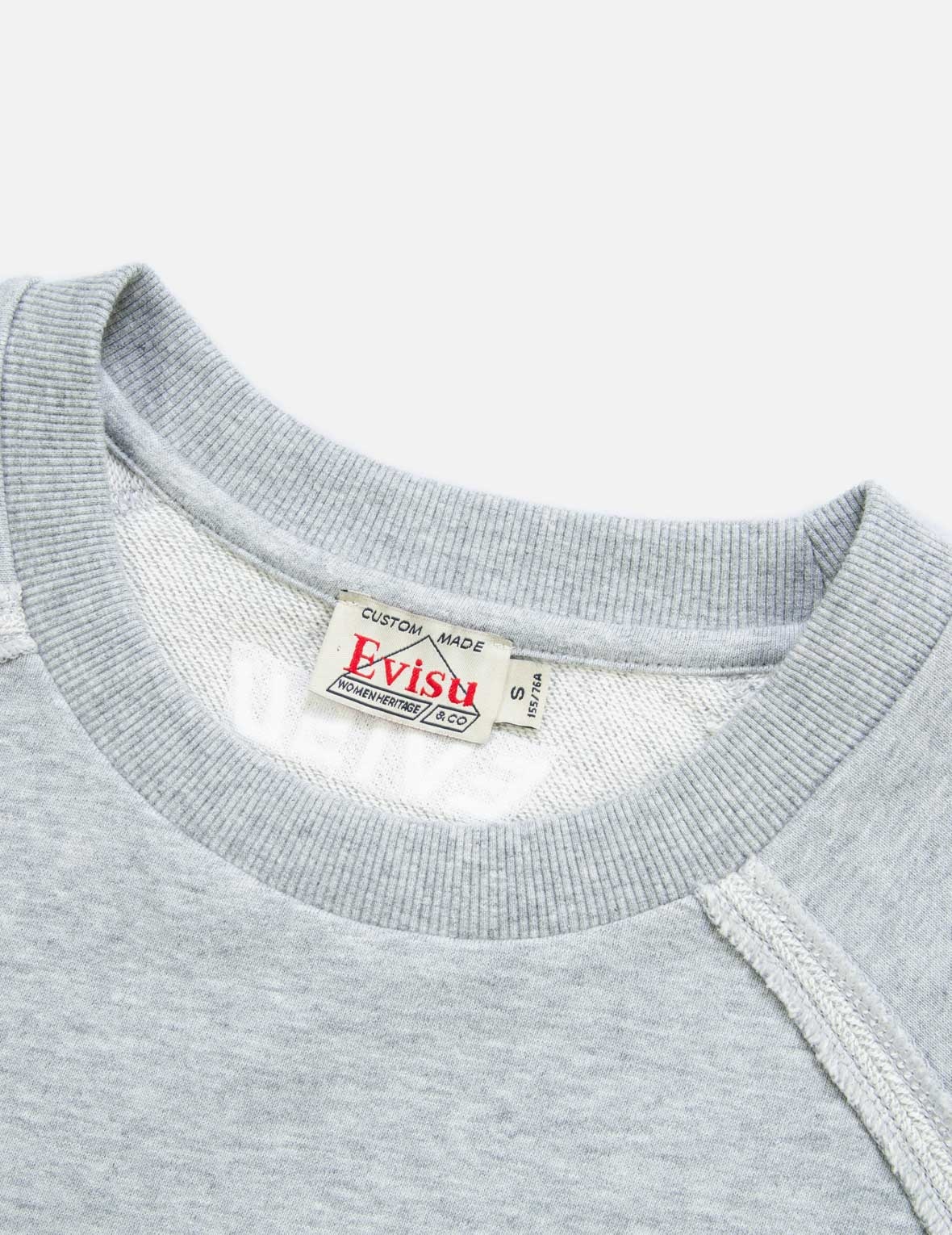 Seagull and Logo Embroidery Cropped Sweatshirt - 9