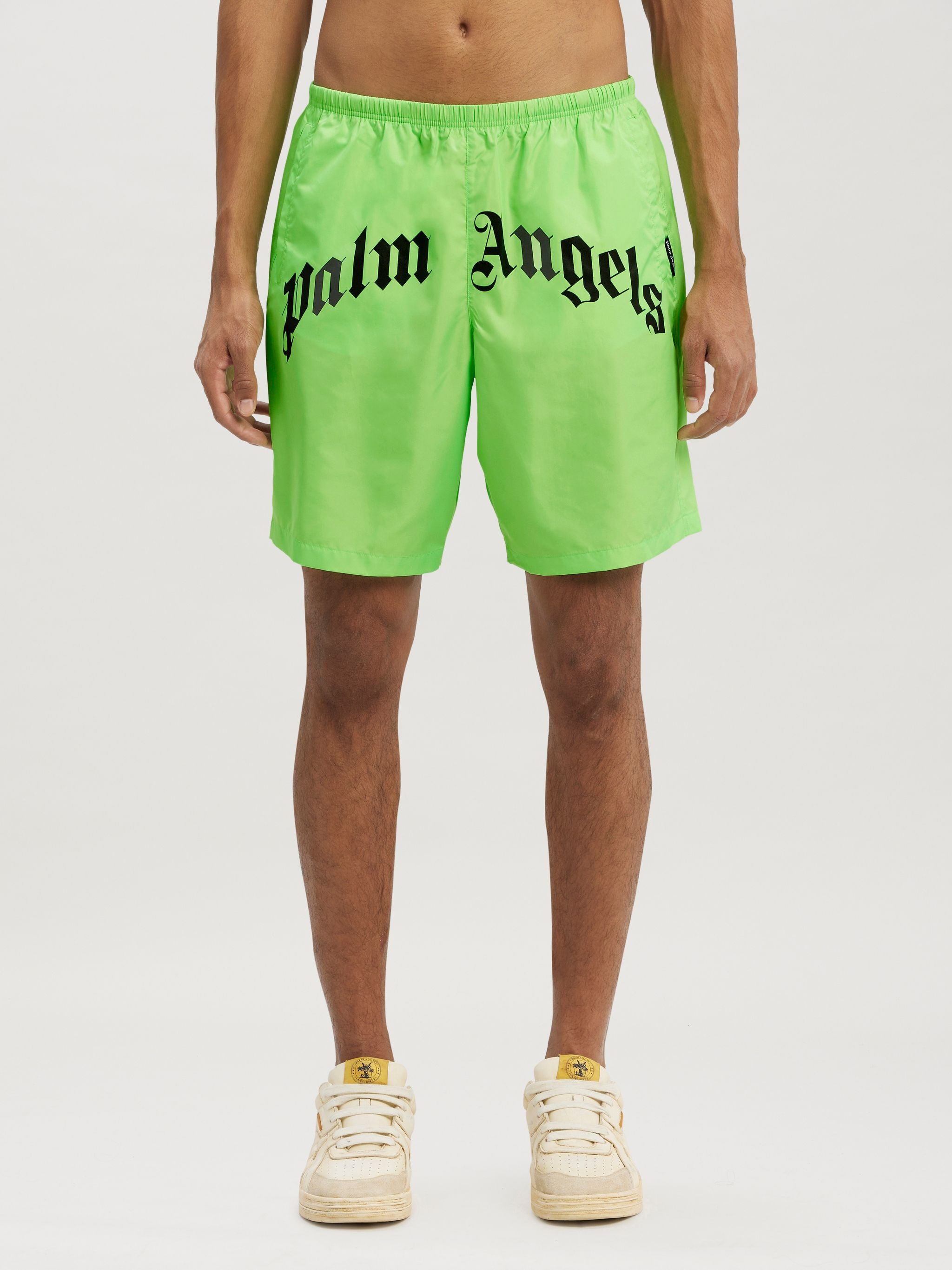 Curved Logo Bold Swim Short - 3