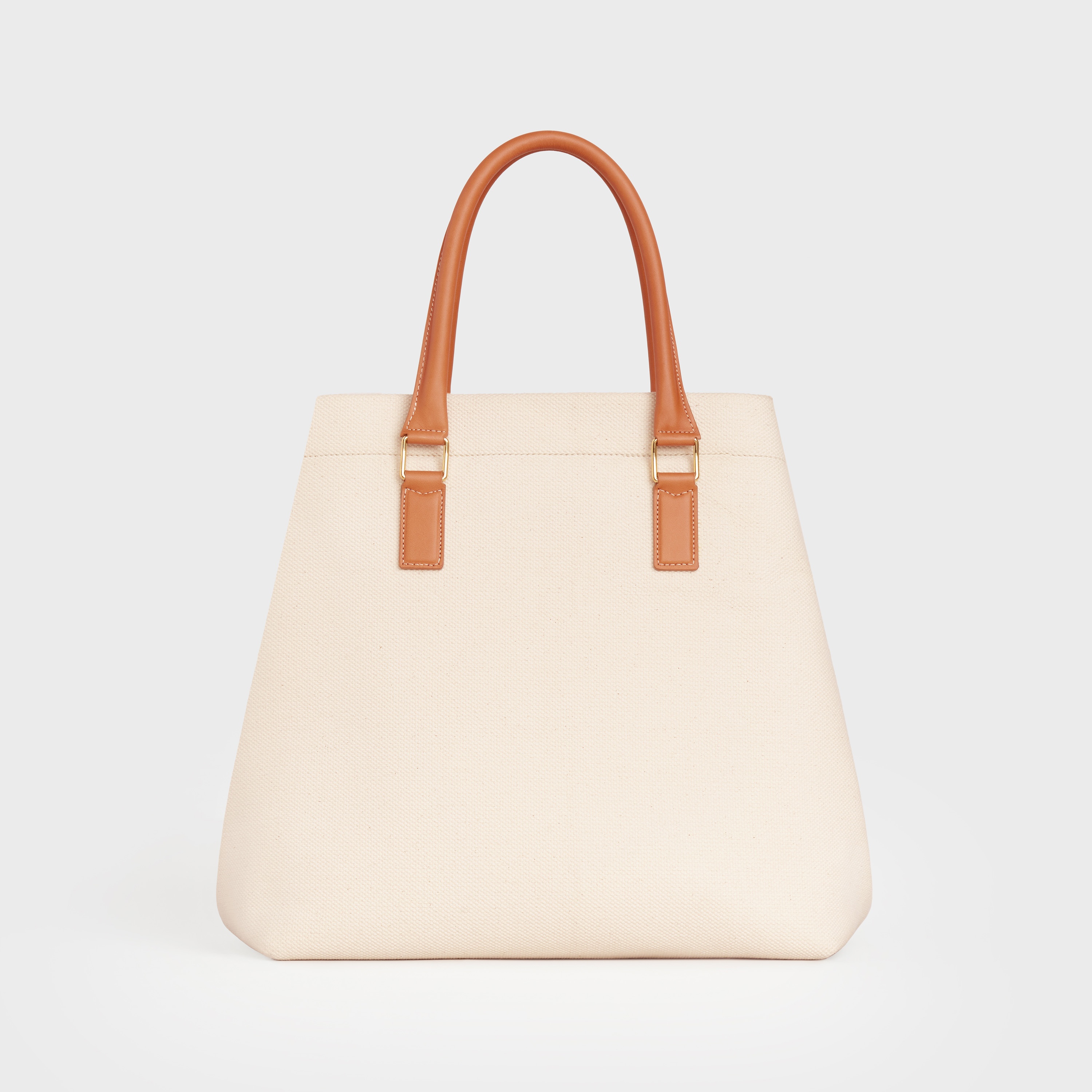 HORIZONTAL CABAS CELINE IN CANVAS WITH CELINE PRINT AND CALFSKIN - 3