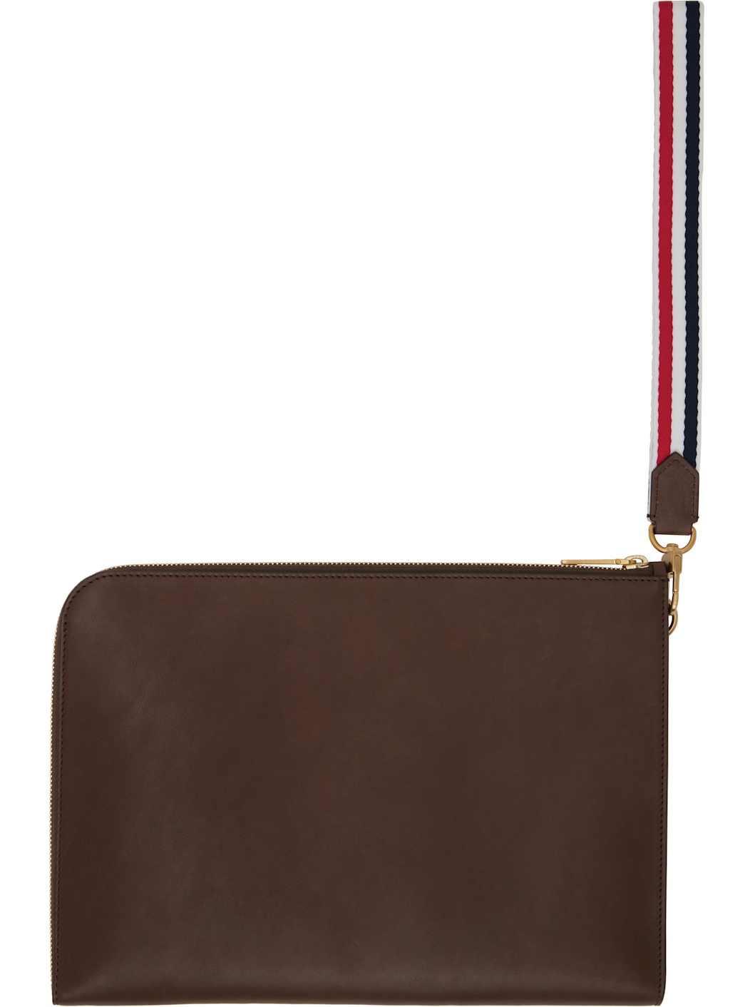 Brown Soft Calf Medium Gusset Document Holder - 2