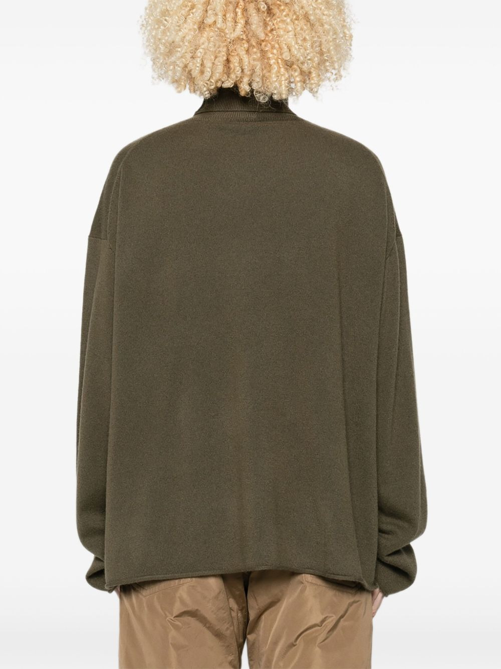 Marchi turtleneck cashmere sweater - 4