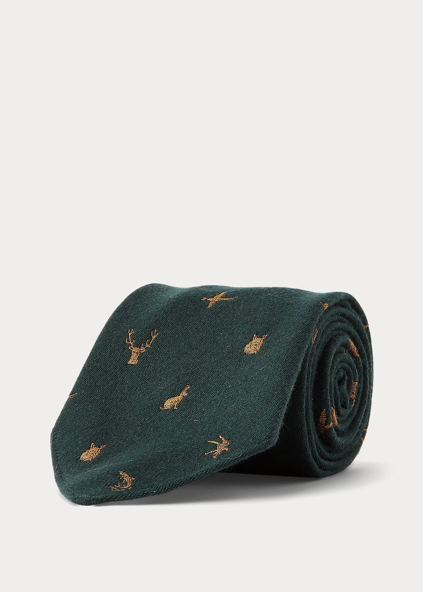Handmade Wool-Silk Jacquard Tie - 2