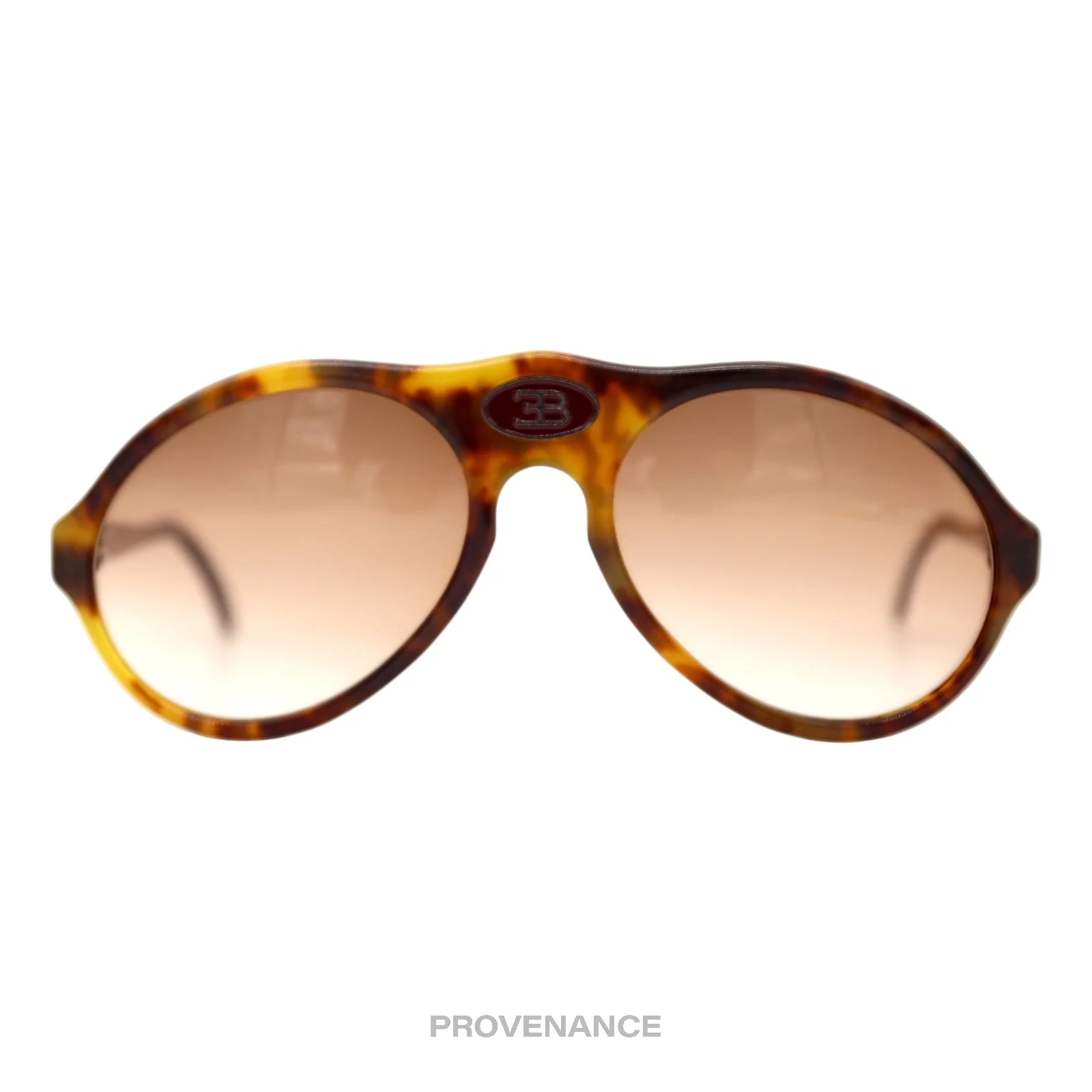 Bugatti Teardrop Logo Sunglasses - Havanna Brown - 1