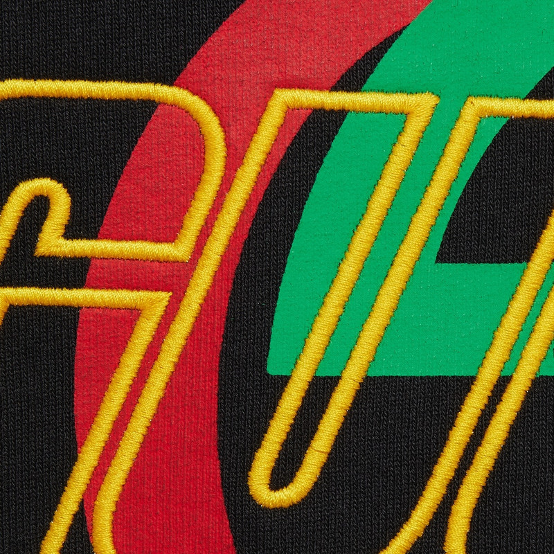 Cotton jersey sweatshirt with embroidery 5