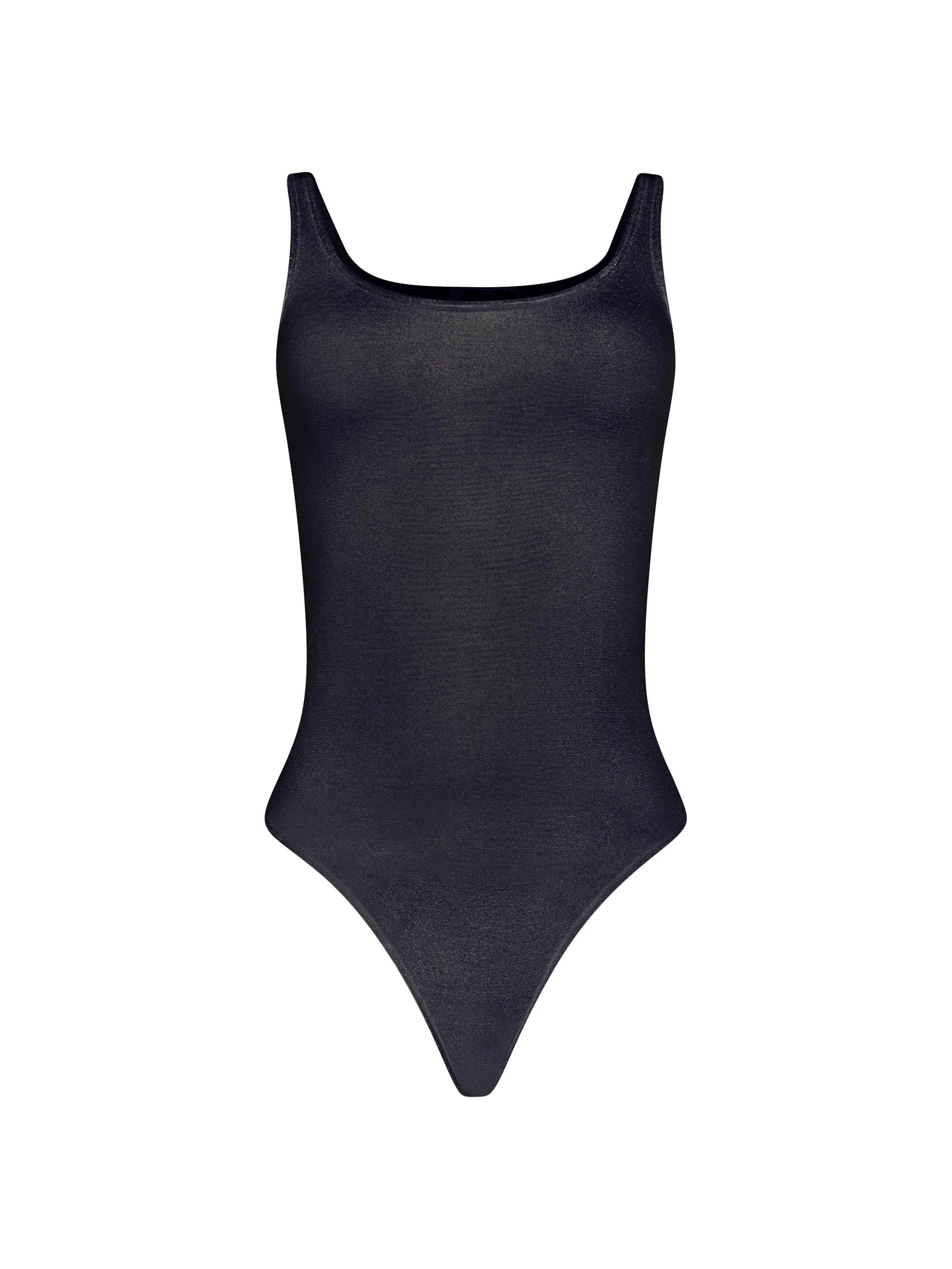 Women's Jamaika Cotton-Blend Stretch Bodysuit - Deep Night - 1