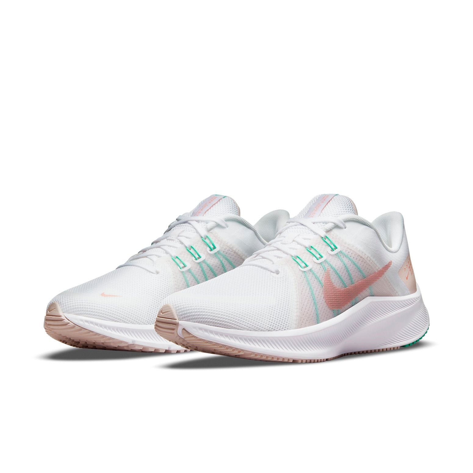 (WMNS) Nike Quest 4 'White Pink' DA1106-105 - 3