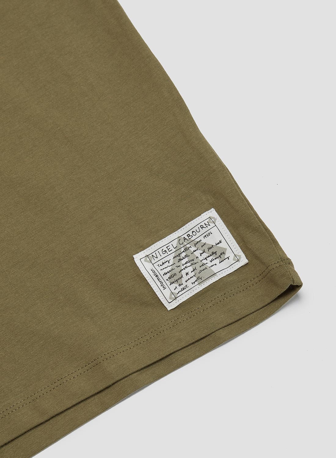 Daily 5.5oz Tee in Khaki - 4