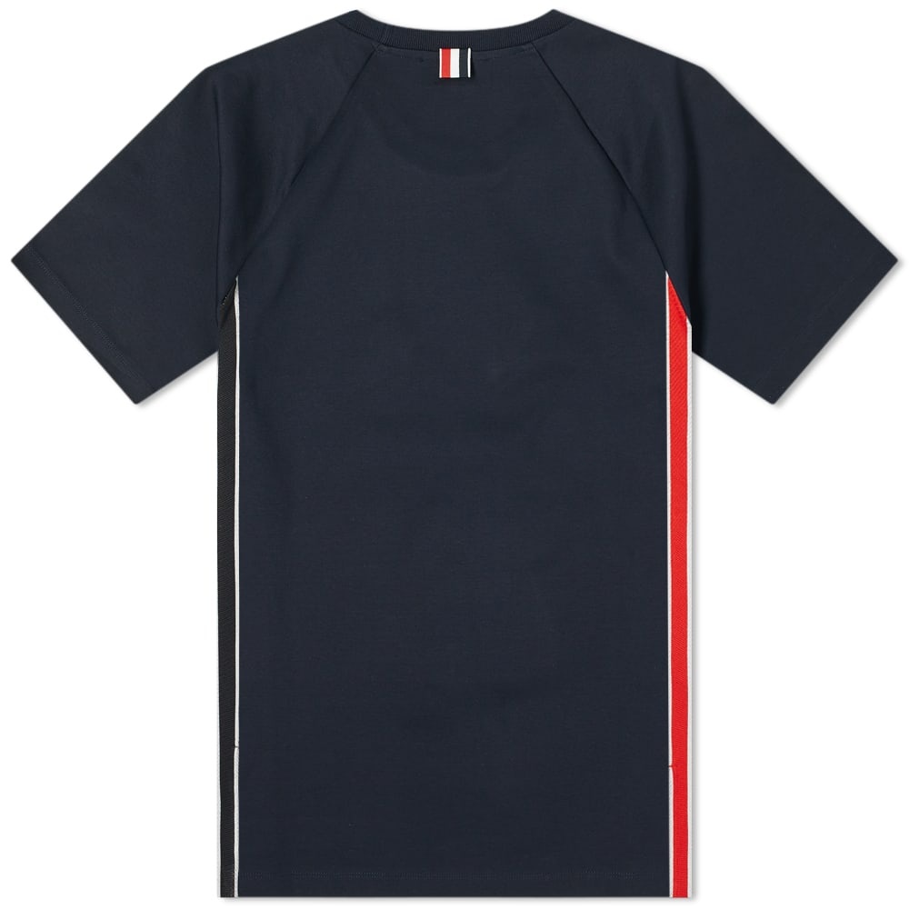 Thom Browne Interlock RWB Stripe Tee - 2