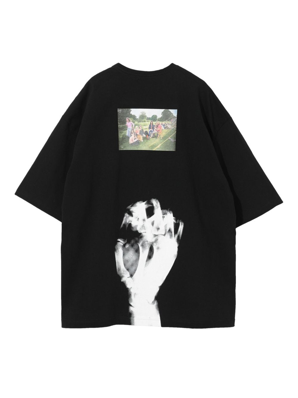 hand-print T-shirt - 2