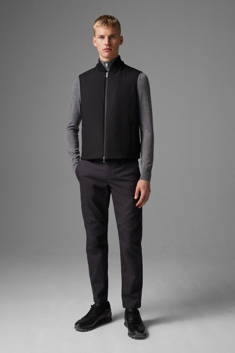 BOGNER Alain vest in Black outlook