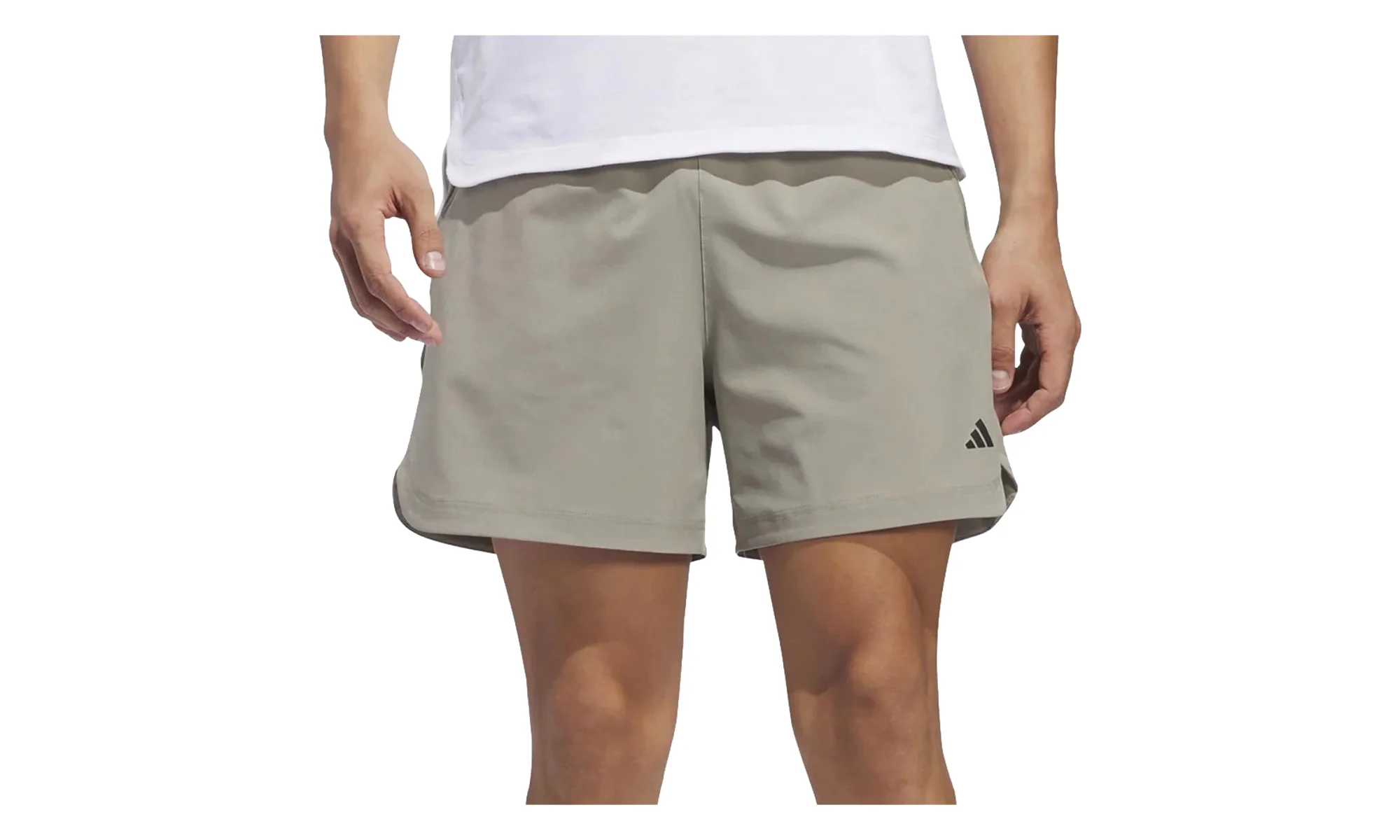 AXIS WOVEN 4.0 5" TRAINING SHORTS "Silver Pebble" IZ1767 - 1