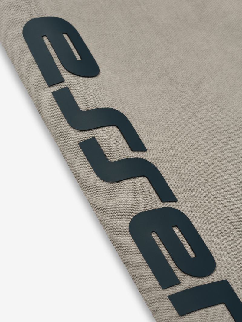 ESSENTIALS Heavy Fleece Cropped Relaxed Sweatshirt outlook