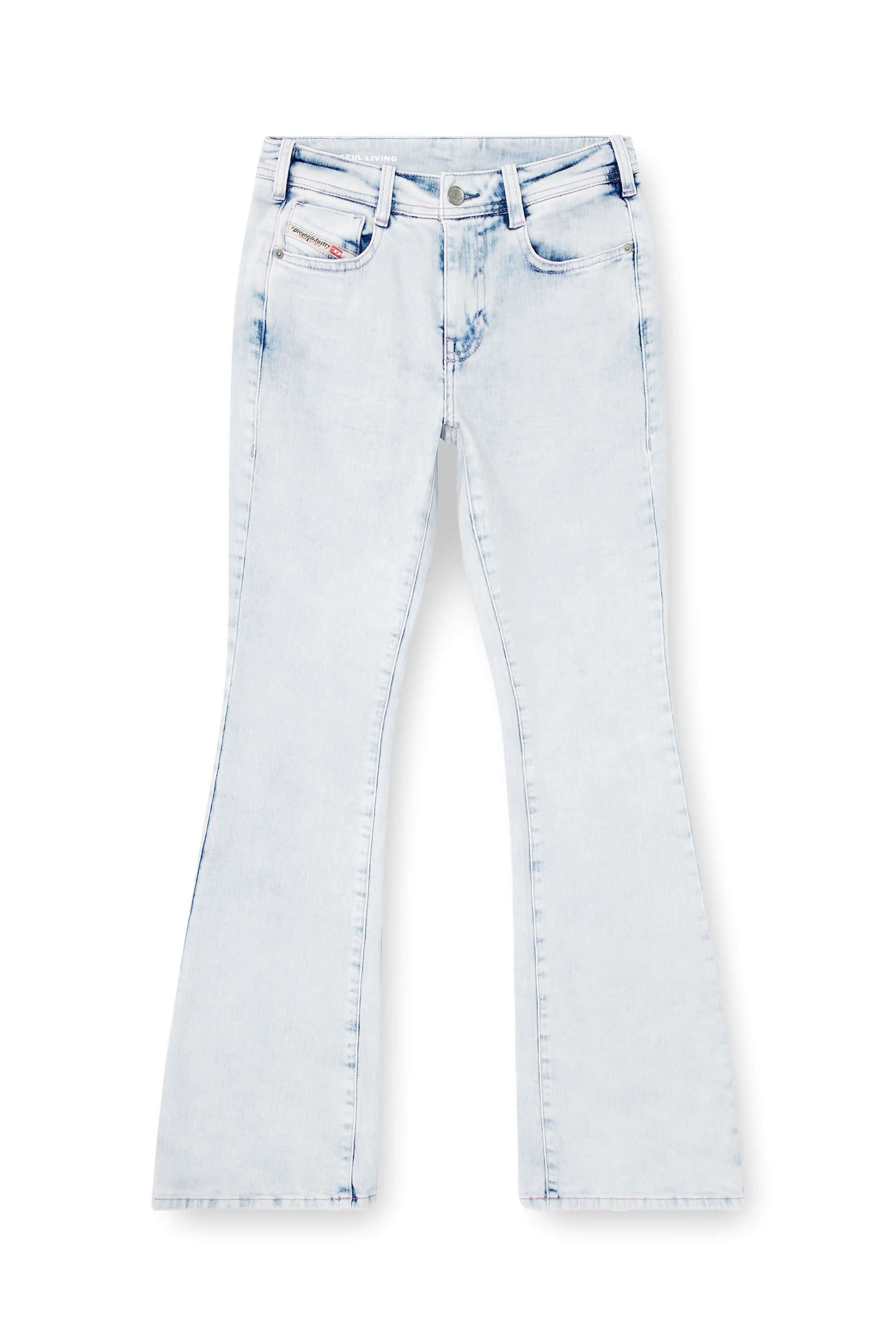 BOOTCUT JEANS LOW WAIST 1969 D-EBBEY - 1