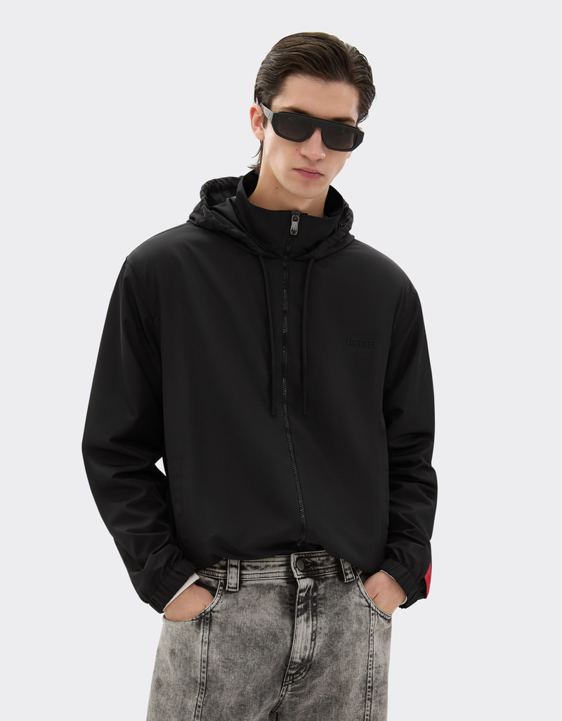 Nylon windbreaker jacket 4