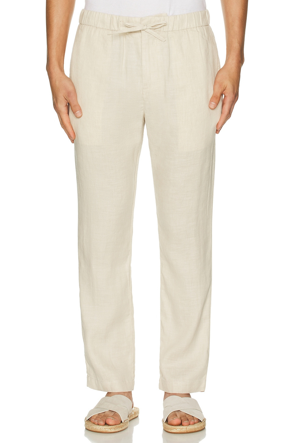 Oscar Linen Chinos - 3