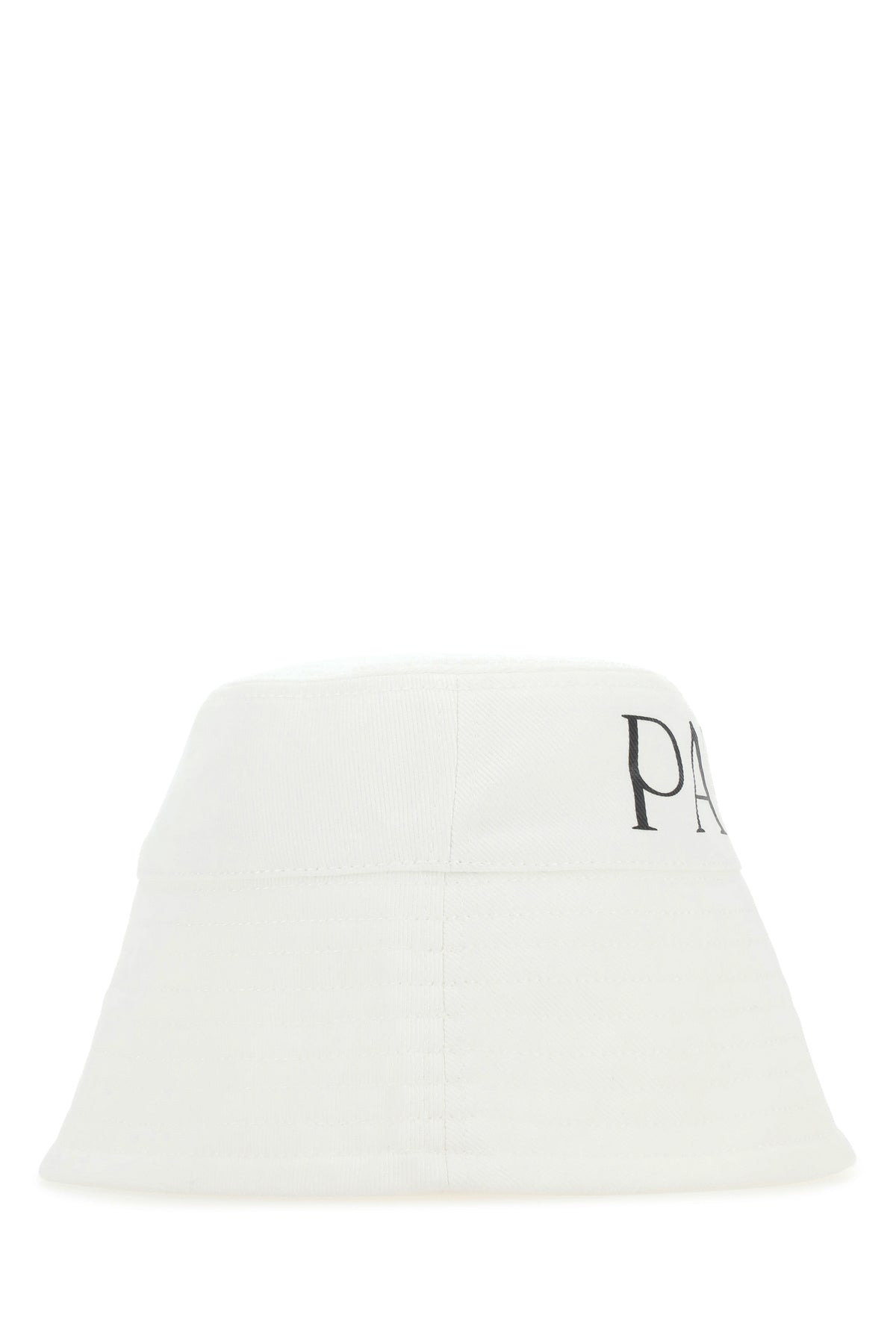 White canvas hat - 2