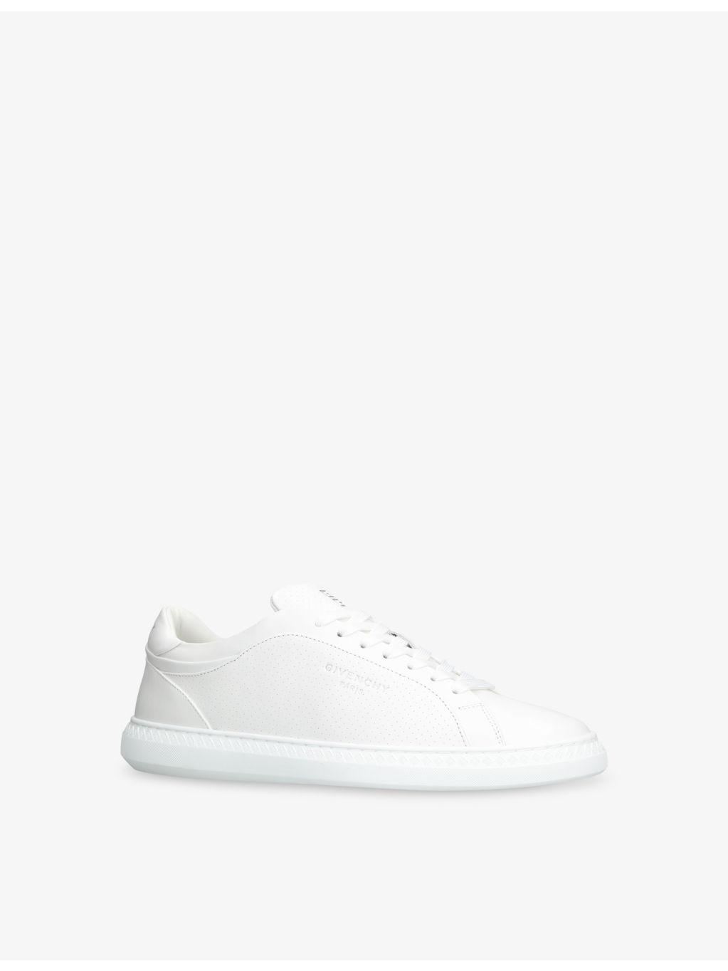G Set Elastic Leather Low-Top Trainers - 3