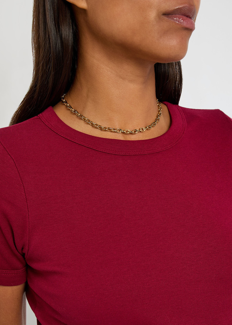 COACH Coach Logo Chain Choker Necklace outlook