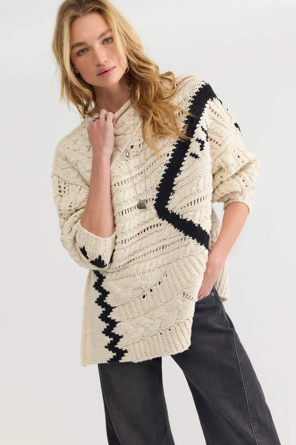 Larissa Rollneck Pullover - 1