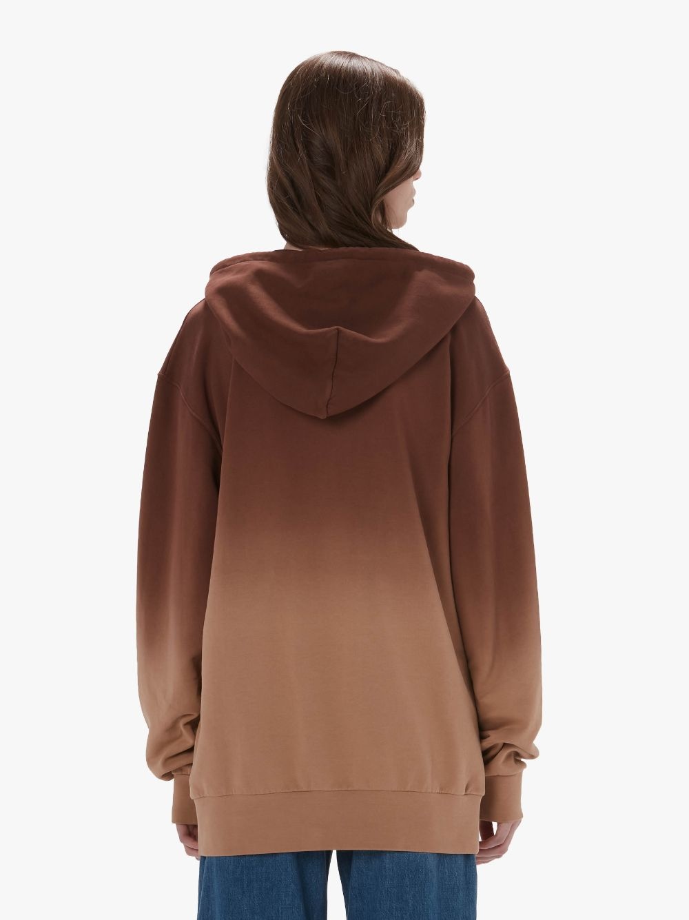 GRADIENT HOODIE WITH LOGO EMBROIDERED - 3