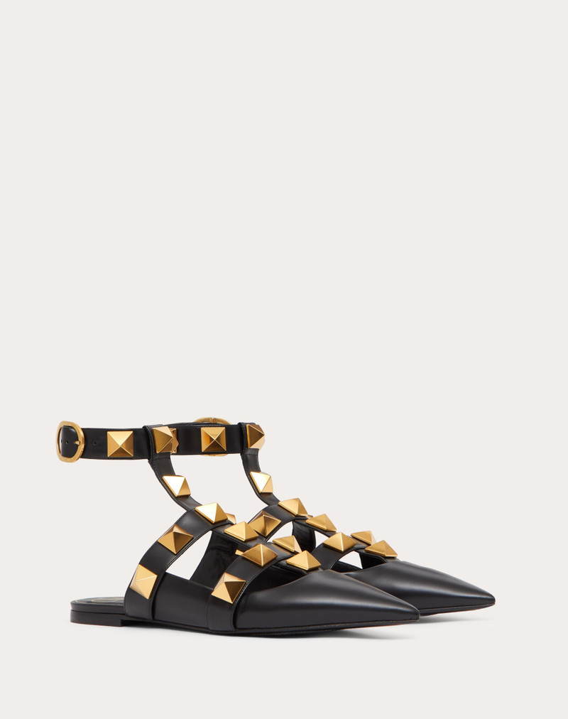 Valentino ROMAN STUD CALFSKIN BALLET FLAT outlook