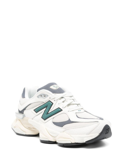 New Balance 9060 logo-patch sneakers outlook