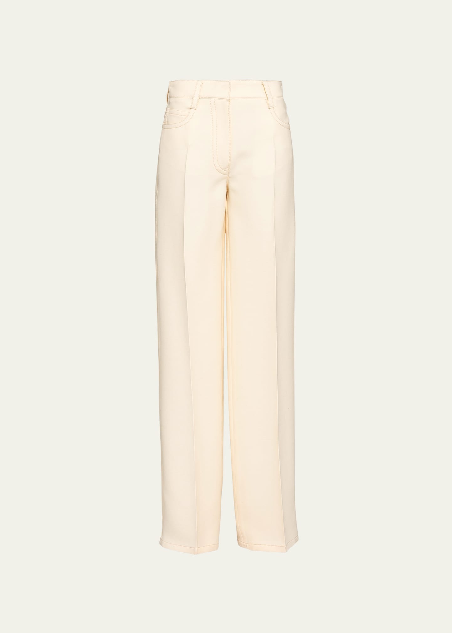 Tricotine Straight-Leg Pants - 1