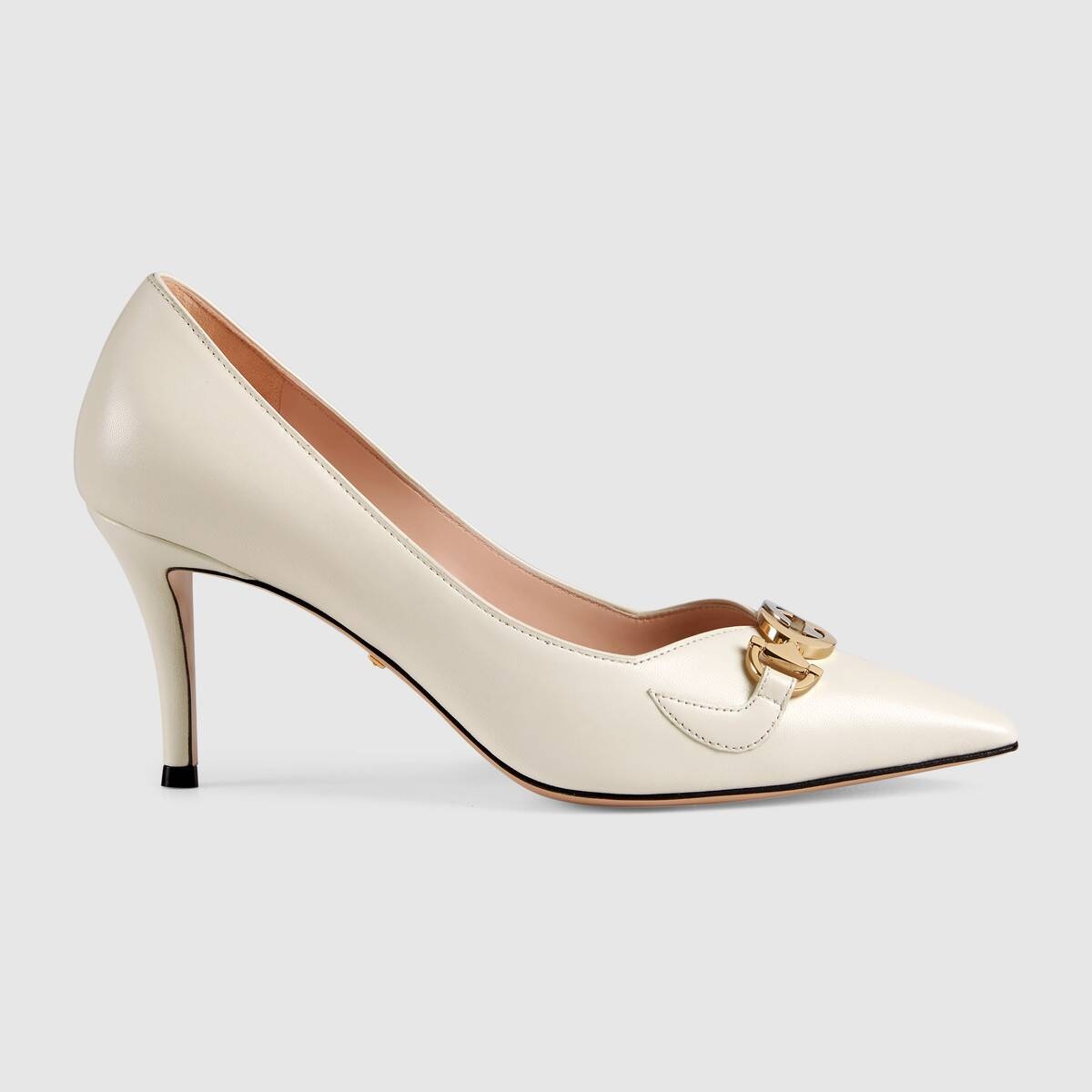 Gucci Zumi mid-heel leather pump - 1