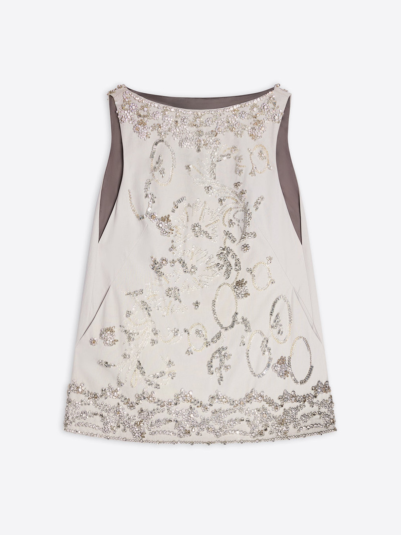 EMBROIDERED MINI DRESS 1