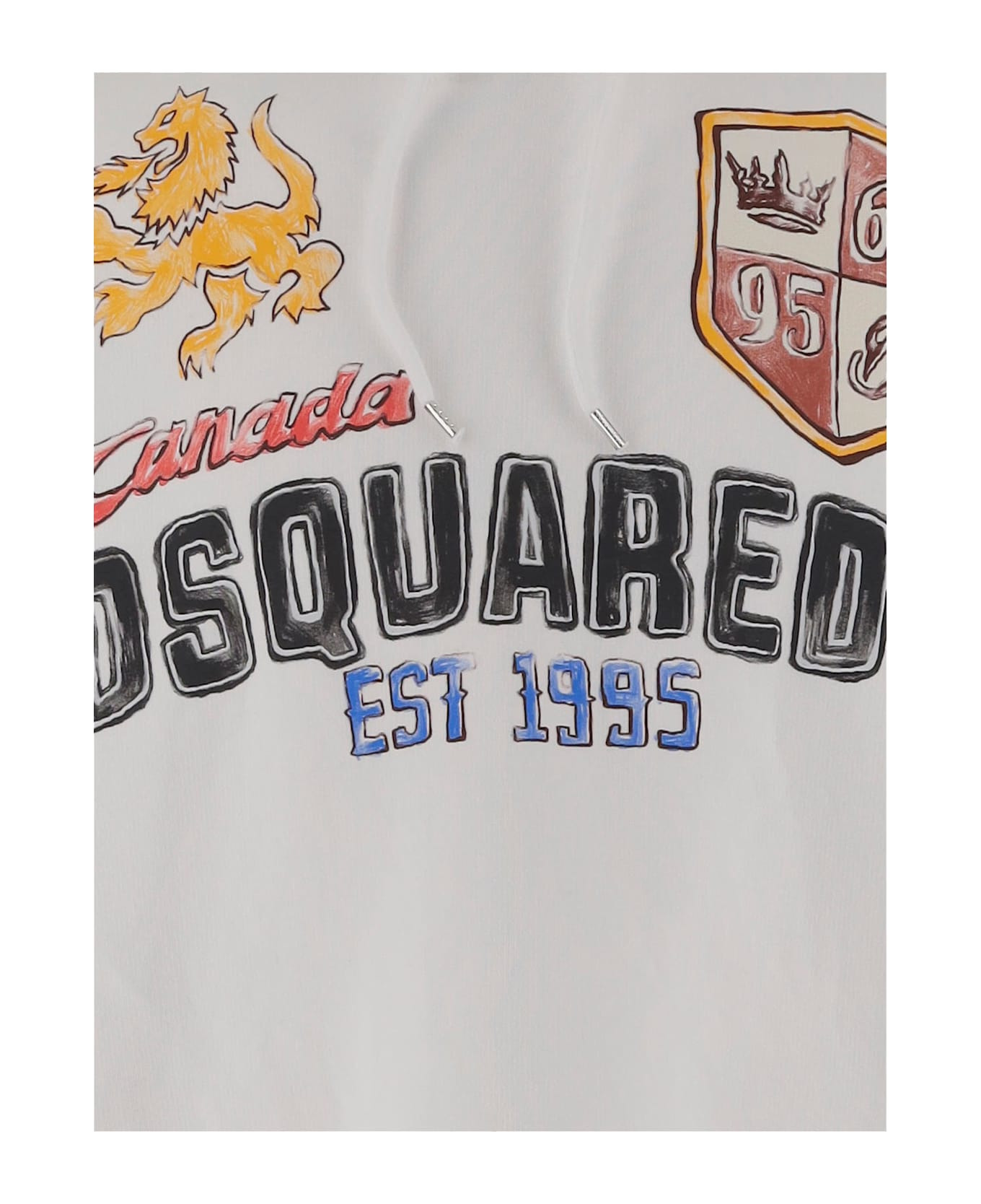 Cotton Sweatshirt With Print - 3