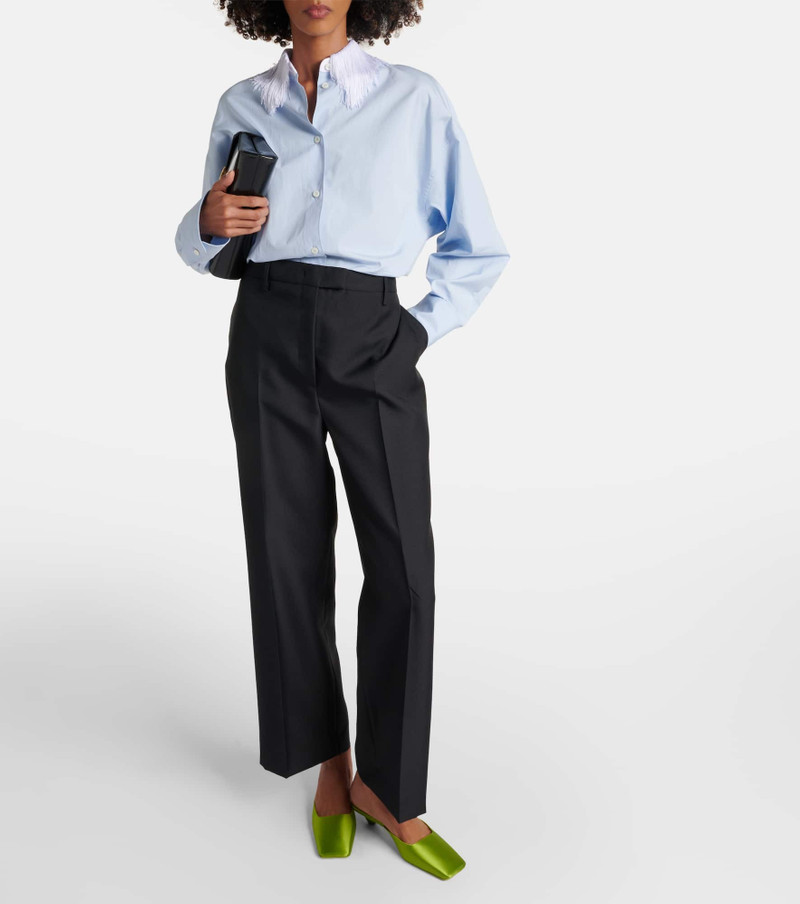 Prada Mid-rise straight pants outlook