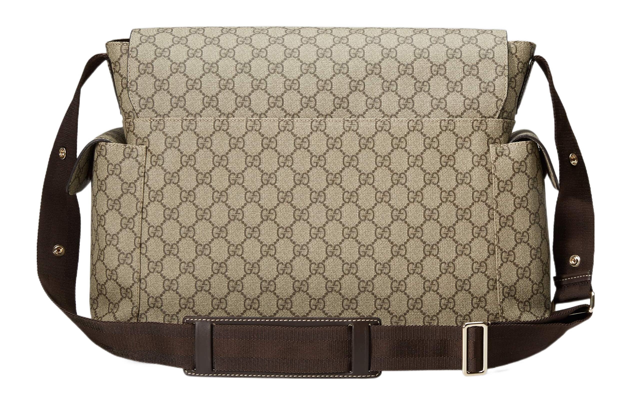 Gucci GG Supreme Plus Diaper Bag 'Beige Brown' 211131-KGDIG-8588 - 4