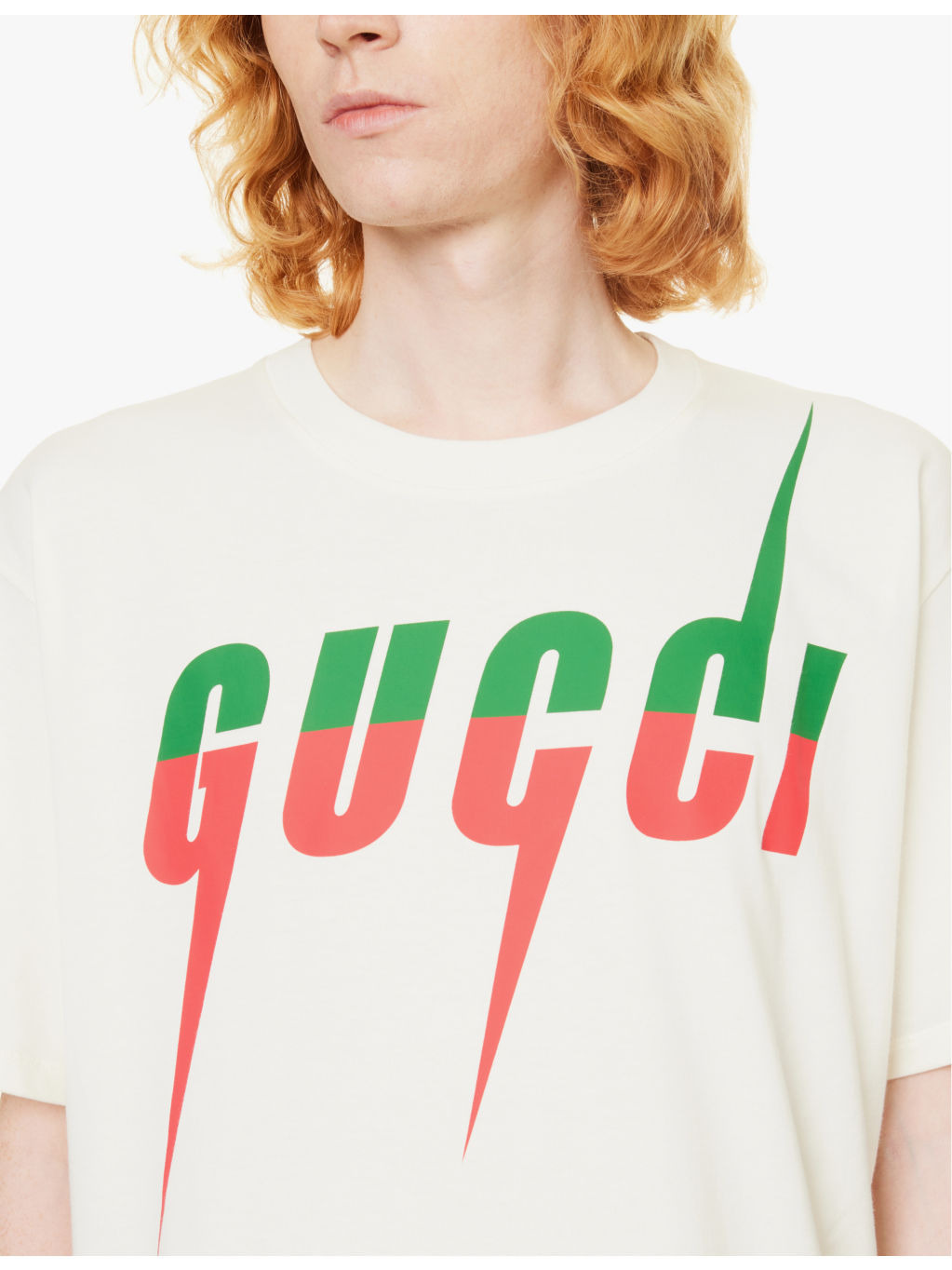 Brand-print short-sleeved cotton-jersey T-shirt - 5