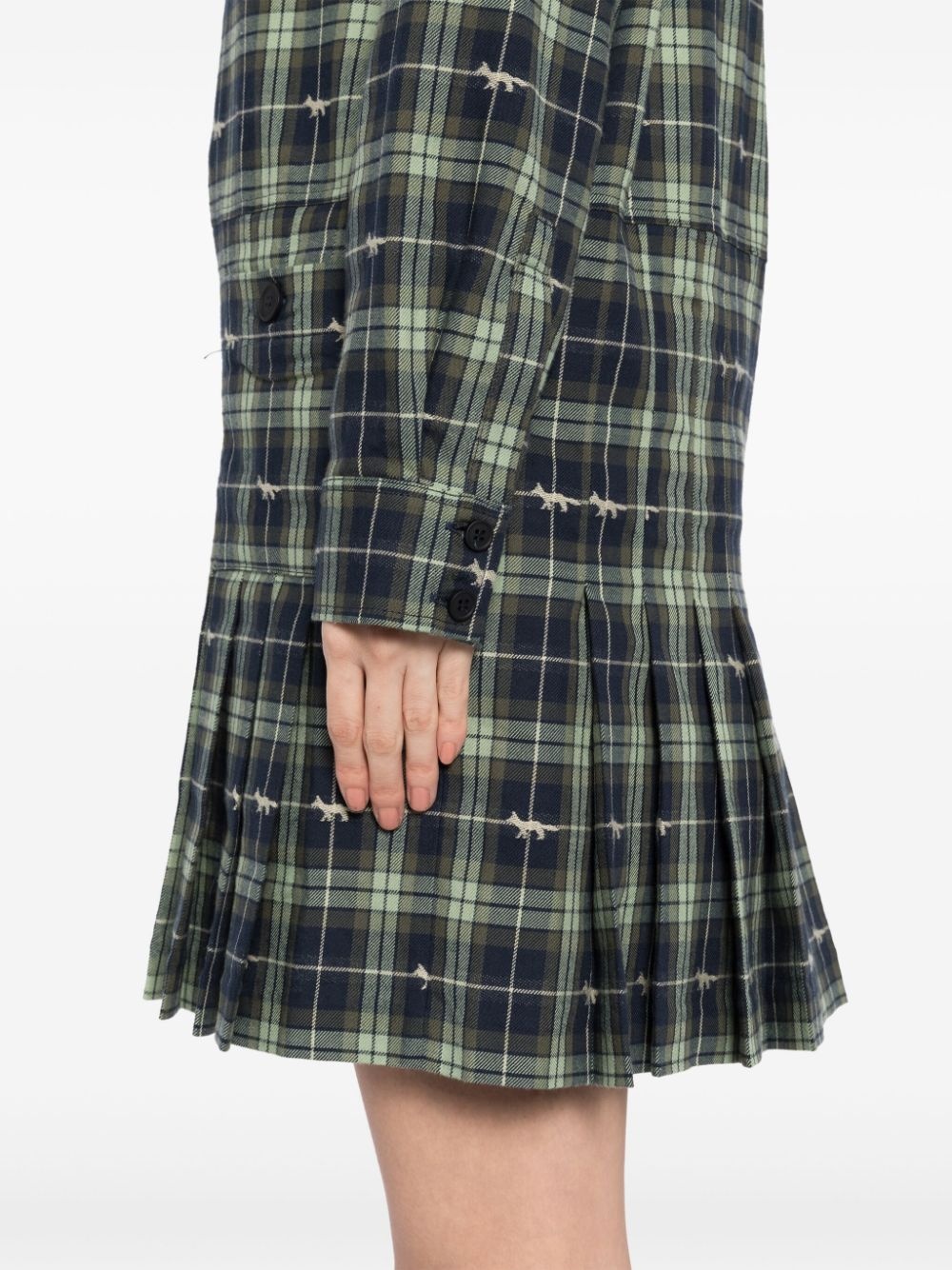 Shrunken shirt dress - 5