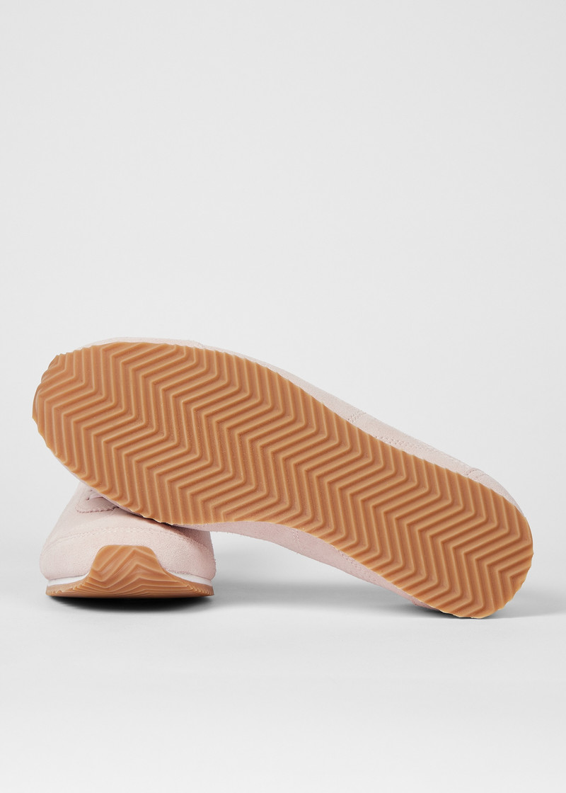 Women's Pink Nubuck 'Maltese' Trainers 3