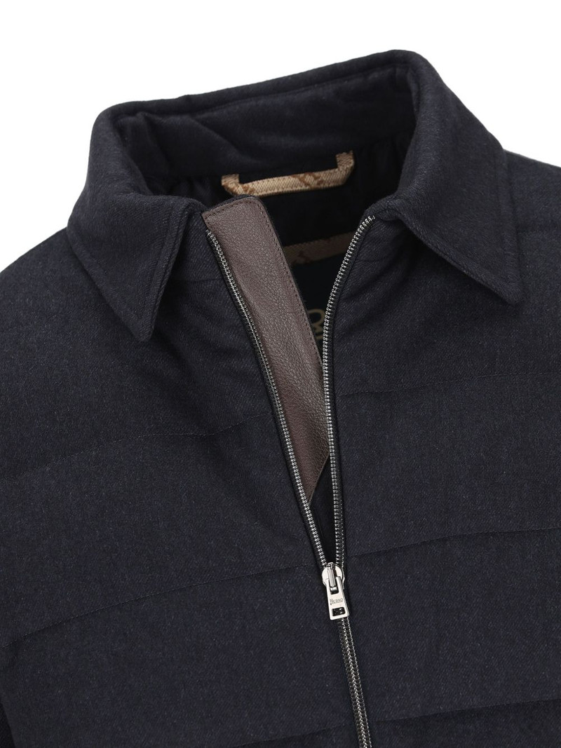 polo-collar padded jacket 4