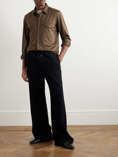 TOM FORD Silk and Cotton-Blend Shirt outlook