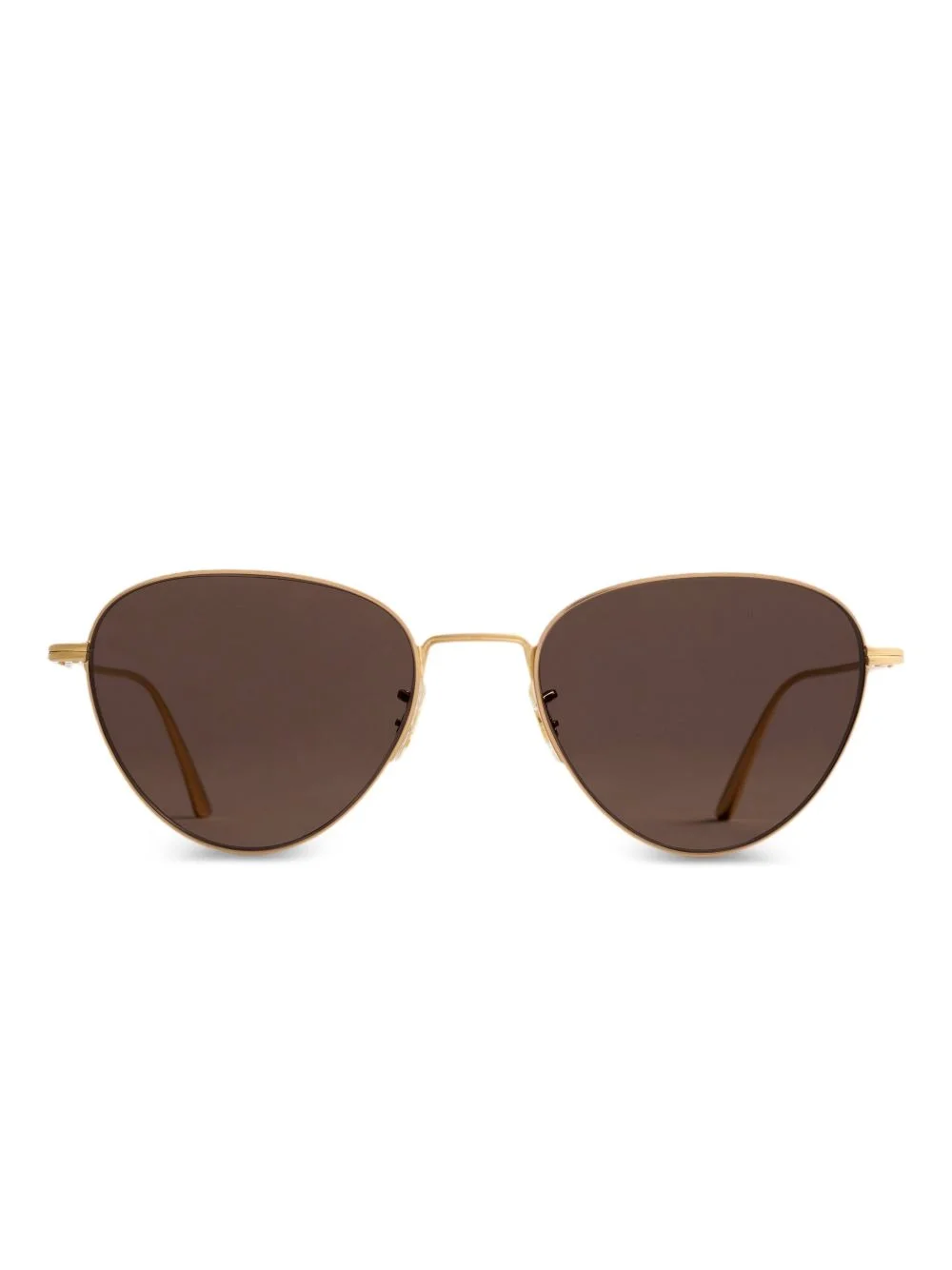 triangular-frame sunglasses - 1